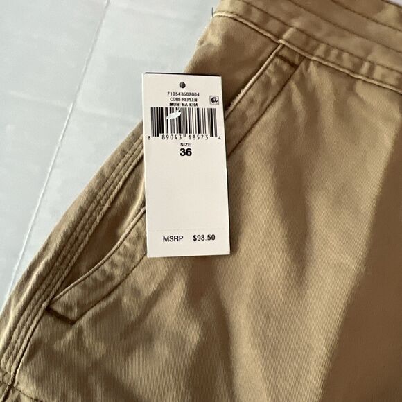 Polo Ralph Lauren Mens Sz 36 Cargo Shorts Classic Gellar Montana Khaki NWT - Picture 4 of 11